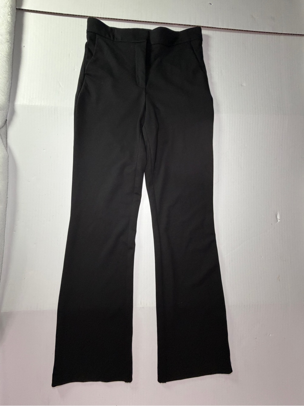 Bailey 44 Black Stretch Boot-Cut Pants